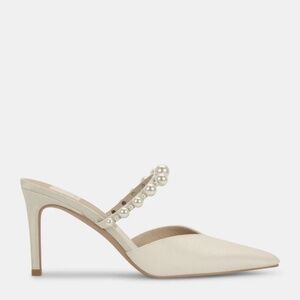 Dolce Vita Kanika Pearl Heels Vanilla Silk